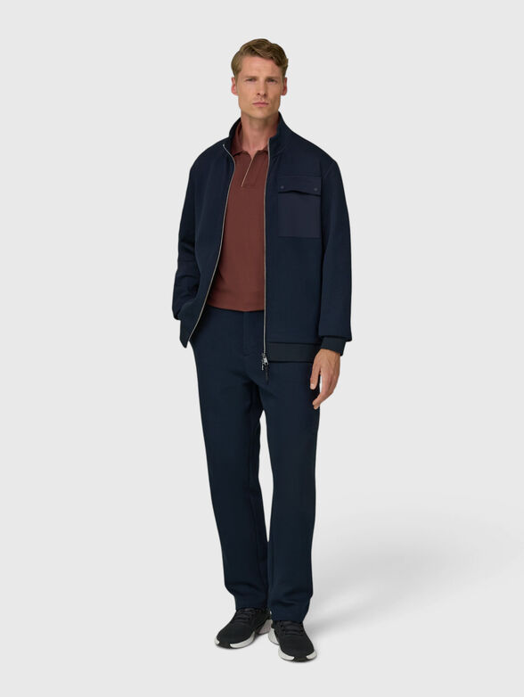 Cotton-blend sweatpants - 2