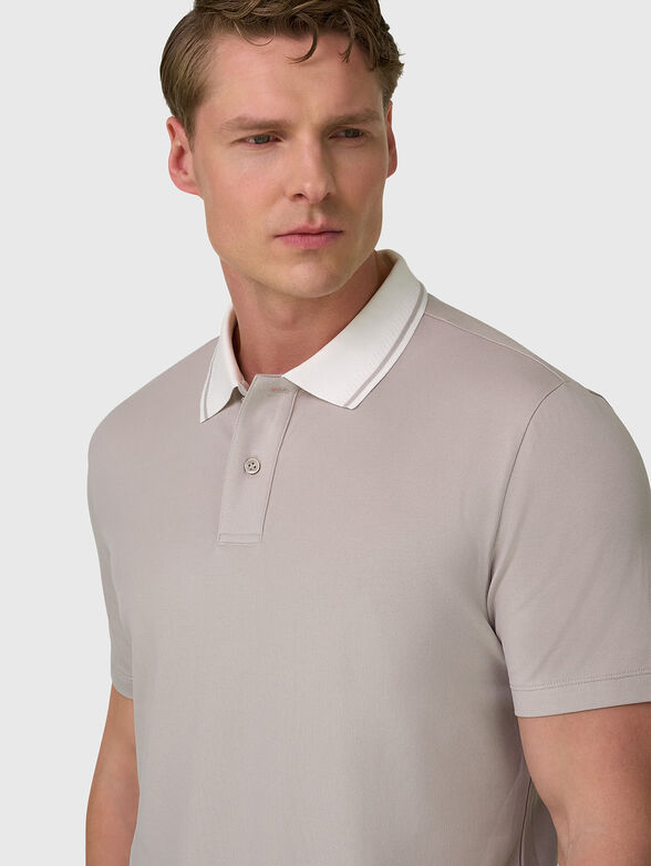 Short sleeved polo shirt - 4