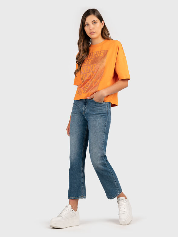 SHINY BOX cotton T-shirt  - 2