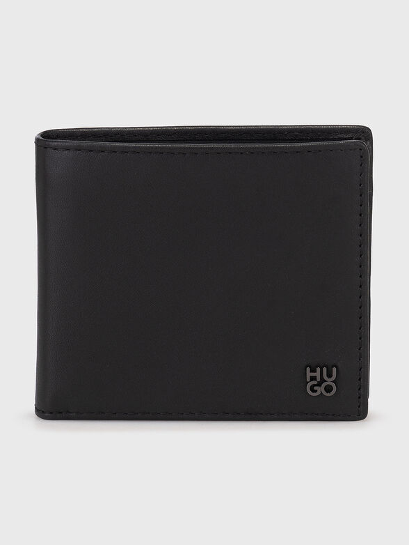 Eco leather black wallet - 1