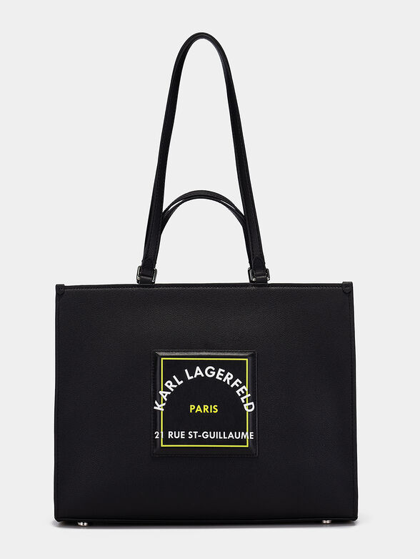 Shopper bag with logo inscription - 1
