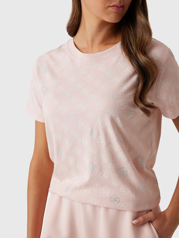 NOMIE T-shirt with monogram print - 4