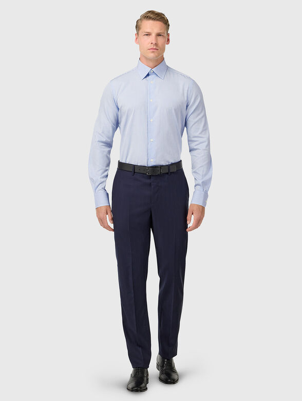 Cotton shirt with stripes  - 2