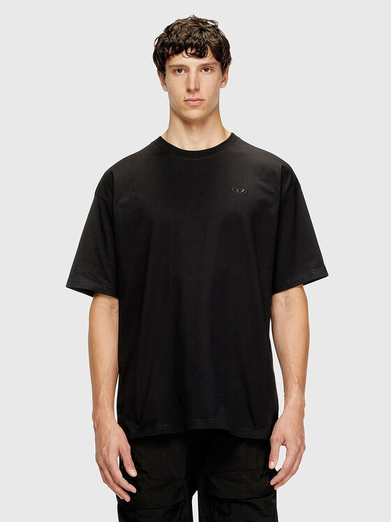 T-BOXT-T24 oversized T-shirt  with oval neckline - 1