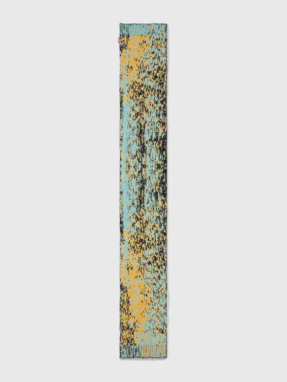 K-PIXY scarf with multicoloured pattern - 2