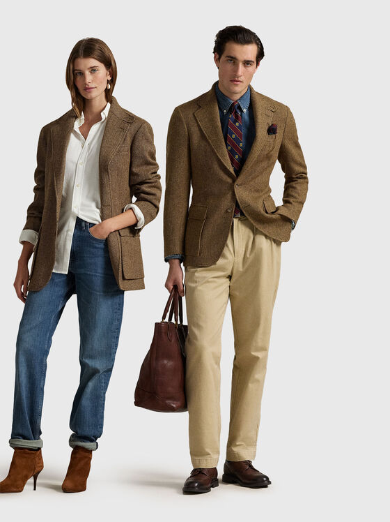 Унисекс сако от вълна - 1