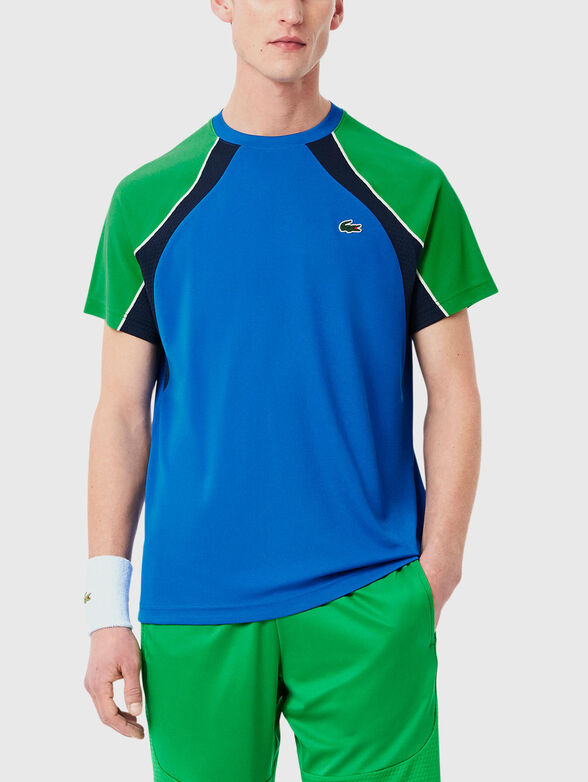 T-shirt with logo embroidery - 1