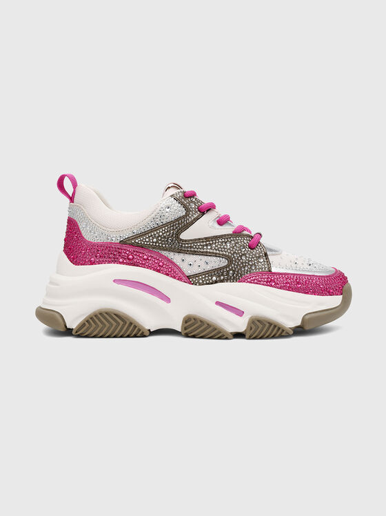 Многоцветни обувки PRIVY с апликирани кристали - 1