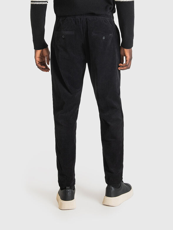 Corduroy black pants - 2