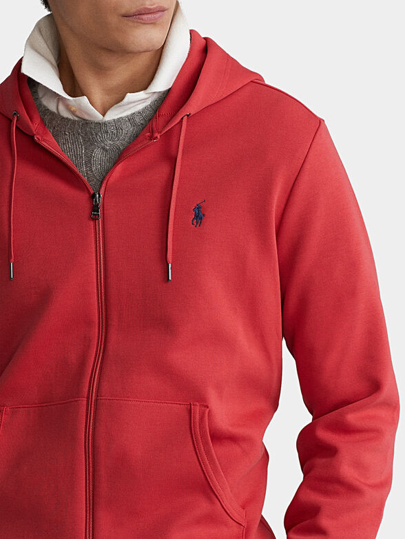 Hooded sweatshirt and zipper - 4