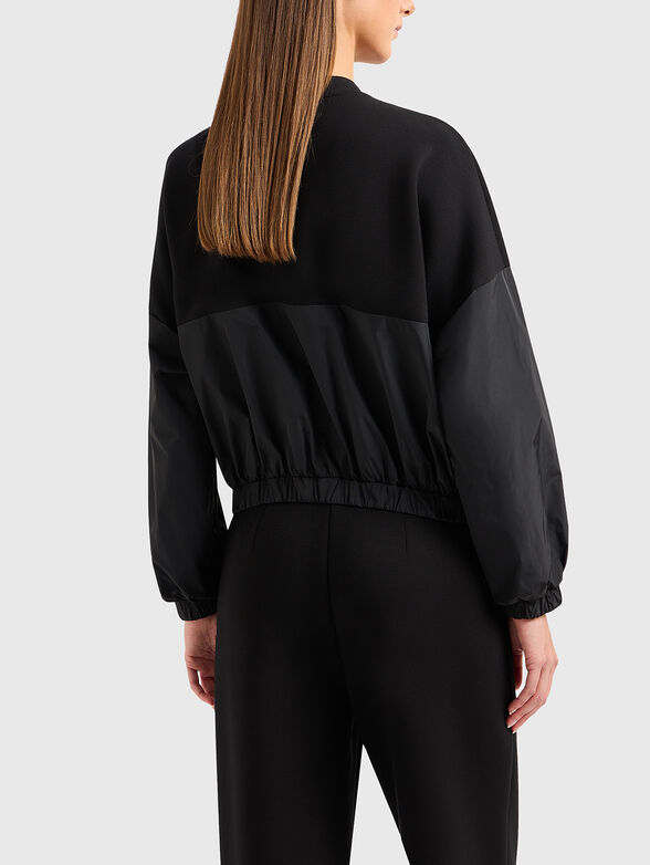 Bomber jacket with contrast panels - 3