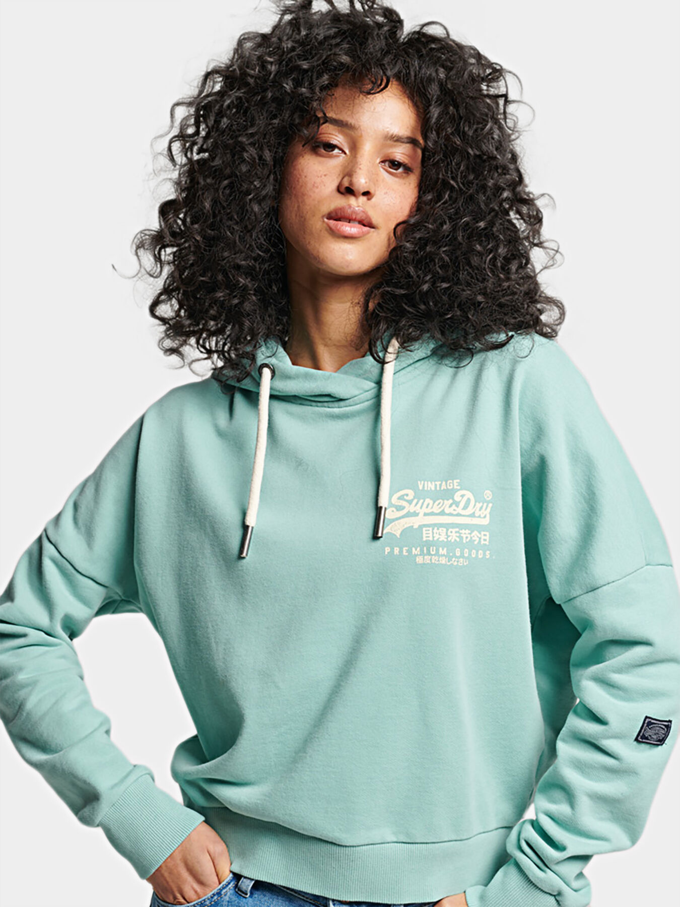 Superdry hooded sweatshirt hot sale