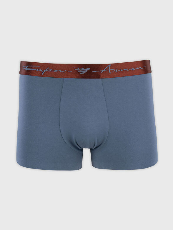 Boxers with contrast logo - 1