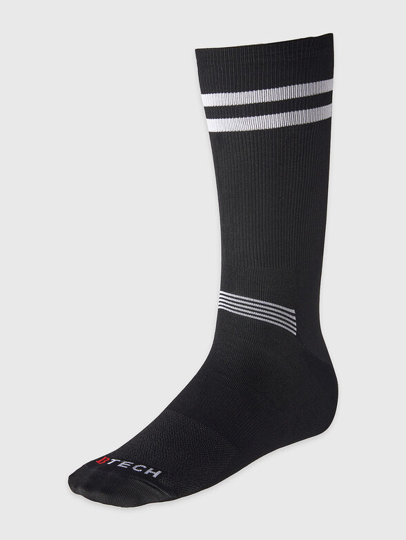 Socks with contrasting stripes  - 1