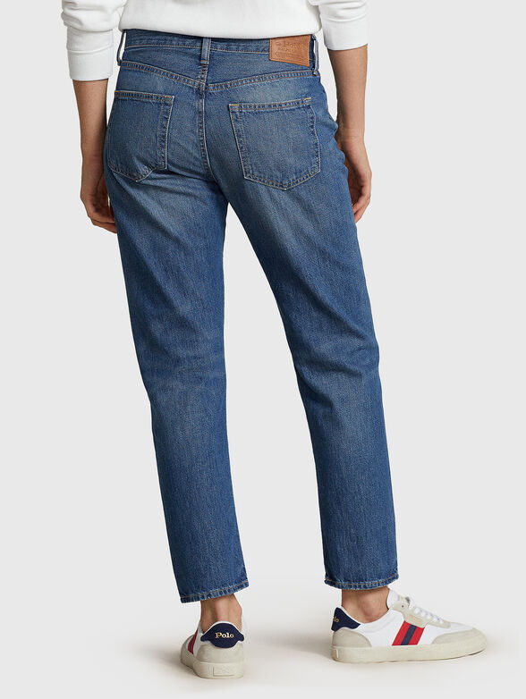 Blue cotton jeans - 2