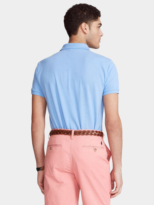 Sky blue polo-shirt - 3