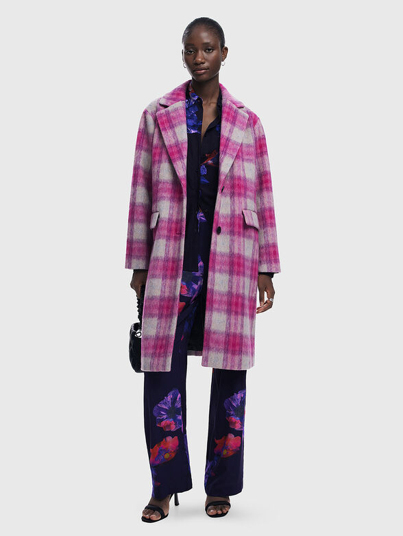 Checked coat - 2