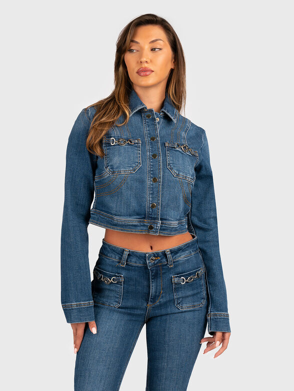 Blue denim jacket - 1