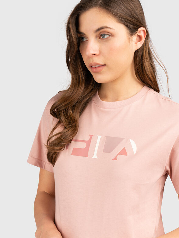 BRENK logo print T-shirt in black  - 4