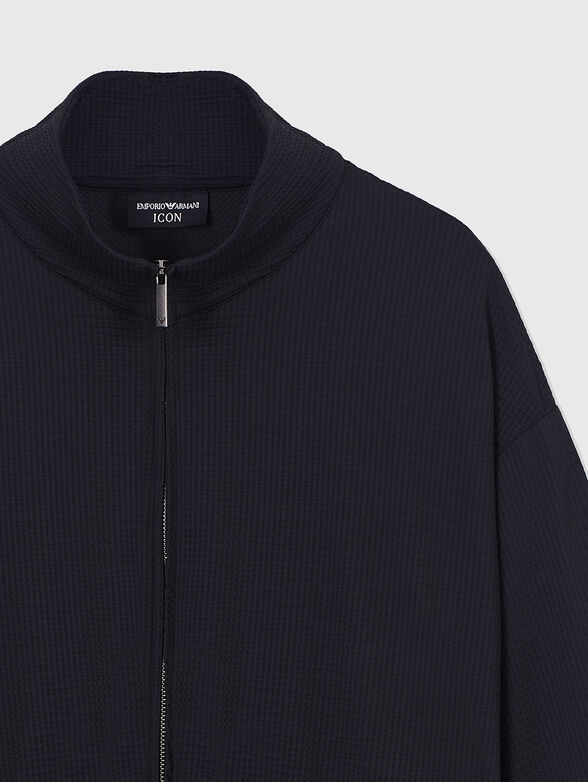 Transitional jacket in dark blue - 4