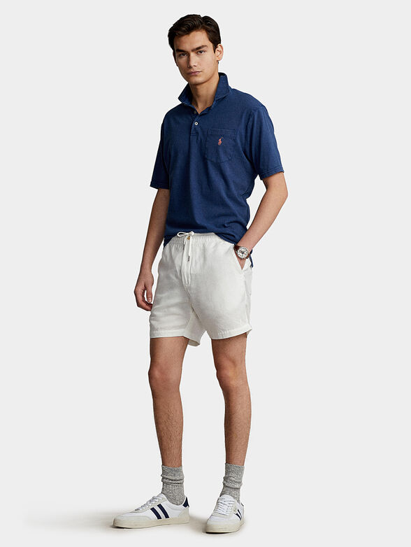 Polo-shirt with pocket and contrast logo - 2