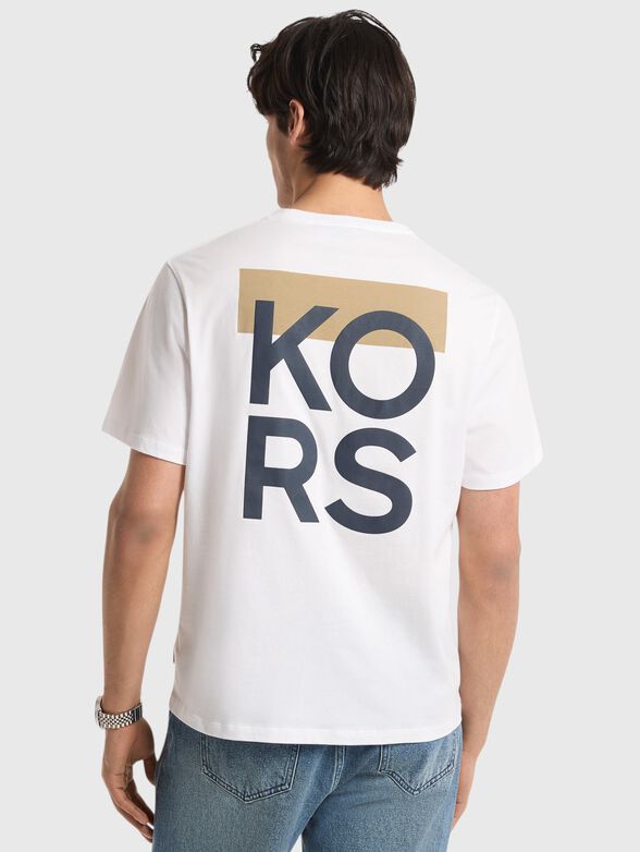 T-shirt with contrasting print - 2