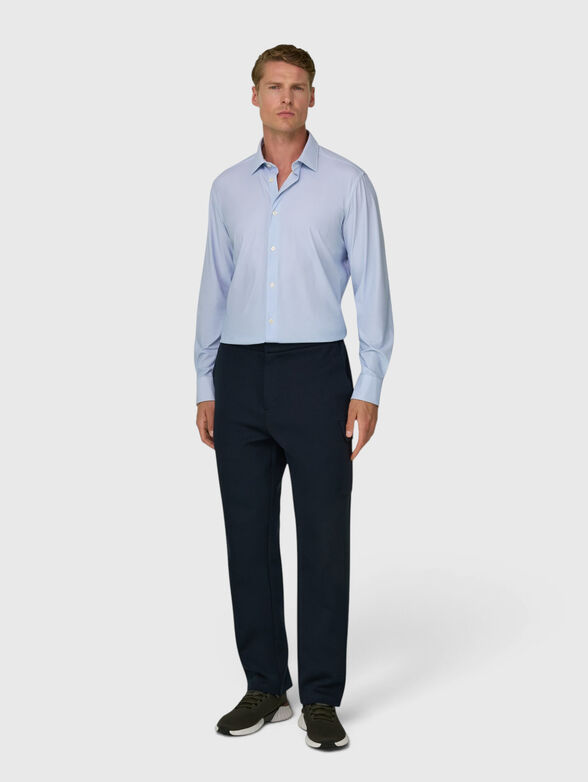 Slim fit blue shirt - 2