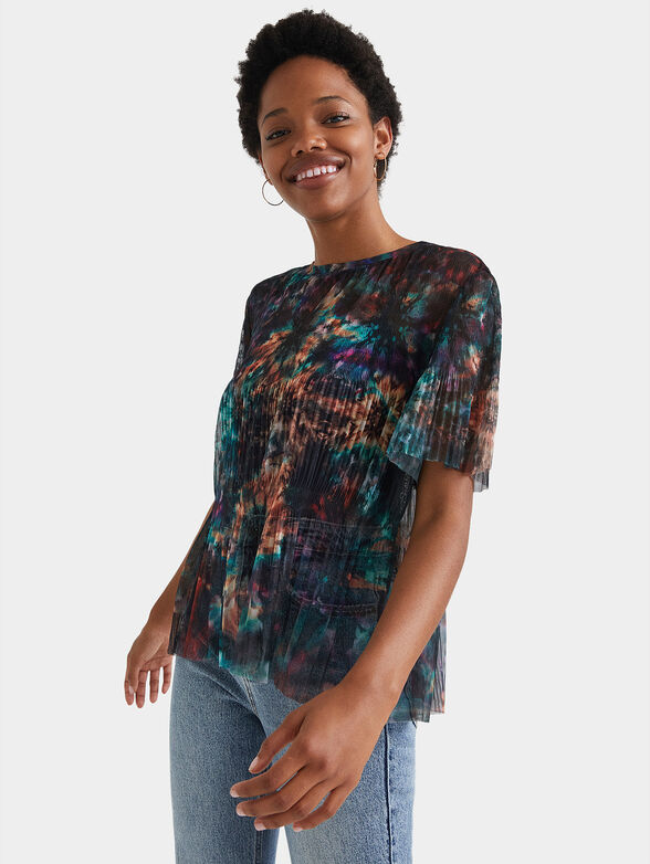 FLORENCE T-shirt with tie-dye effect - 1