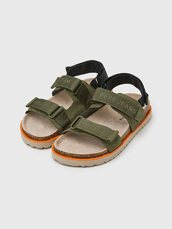 BERLIN SATURDAY sandals in green - 1