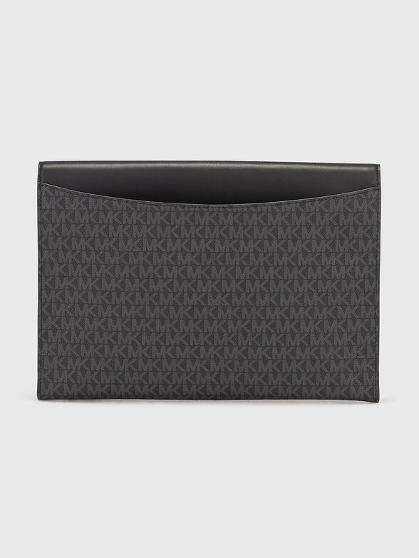 Laptop bag with logo print - 2