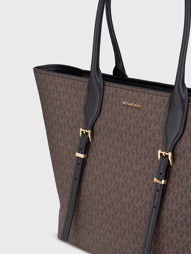 Big bag with monogram logo print - 4