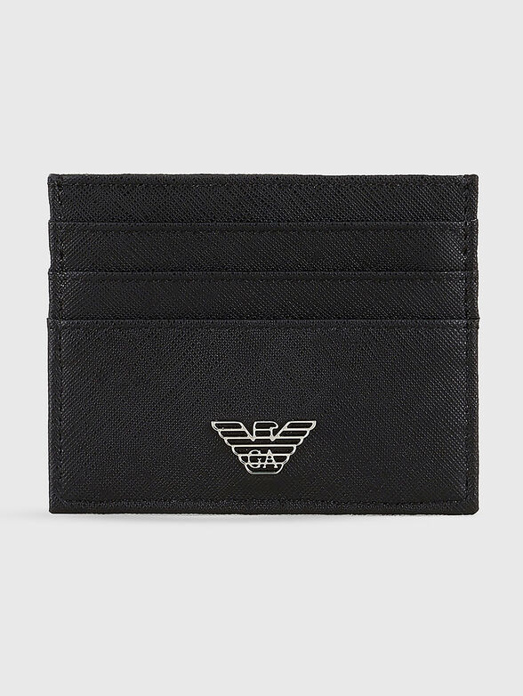 Card holder with embossed logo - 1