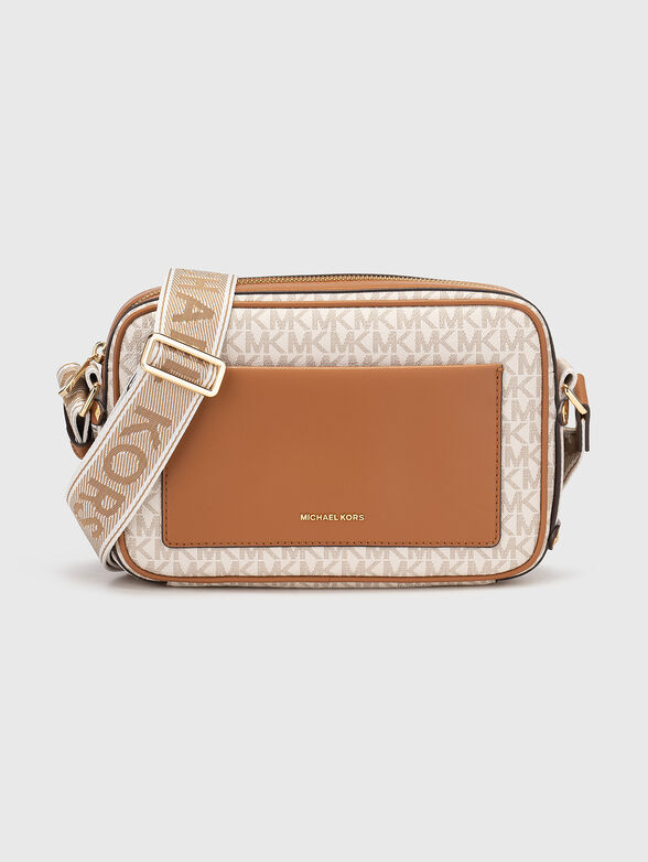 Crossbody bag with monogram logo - 0