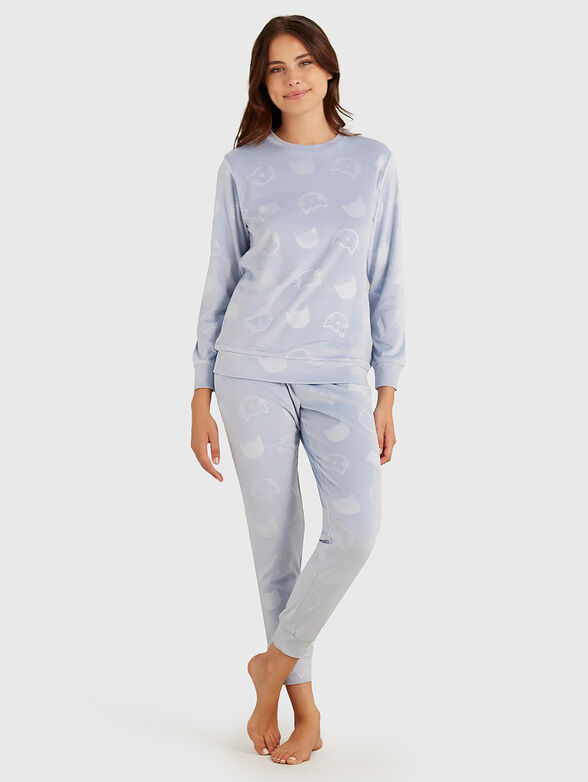 CAT PUCCINO pyjamas set with accent print - 2