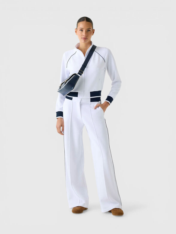 Sweatshirt with contrasting trim - 2