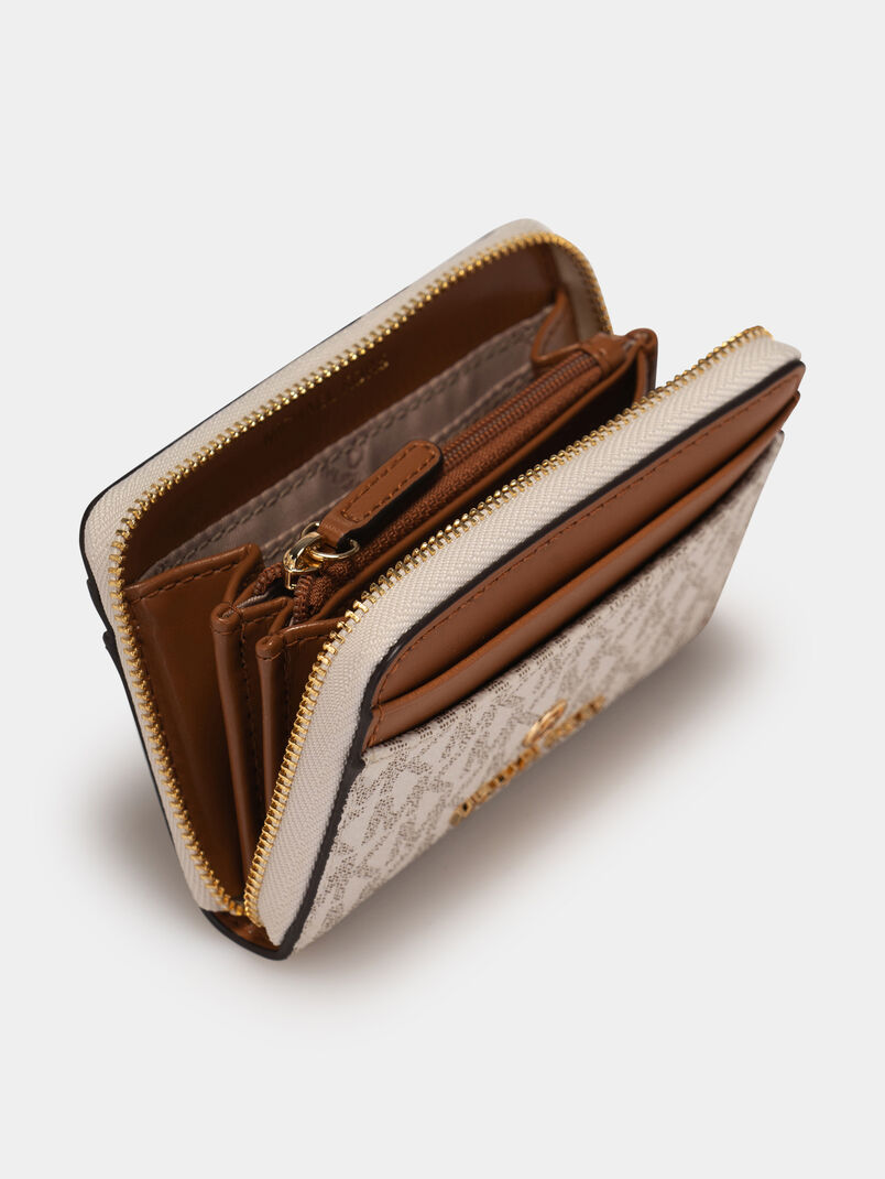 Small wallet with logo print - 3