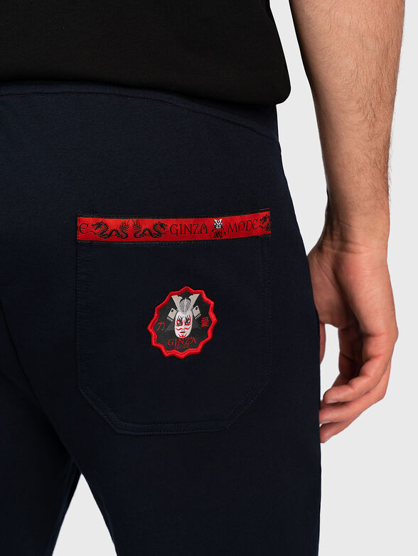 Navy blue shorts - 4