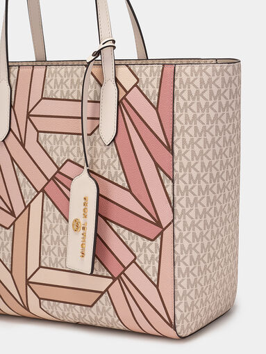 Bag with maxi logo print - 4