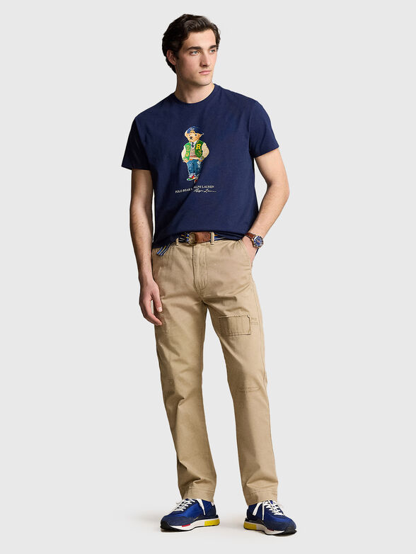 POLO BEAR cotton T-shirt with print - 1