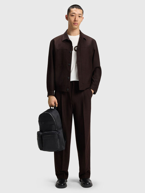 Cotton T-shirt with logo print - 2