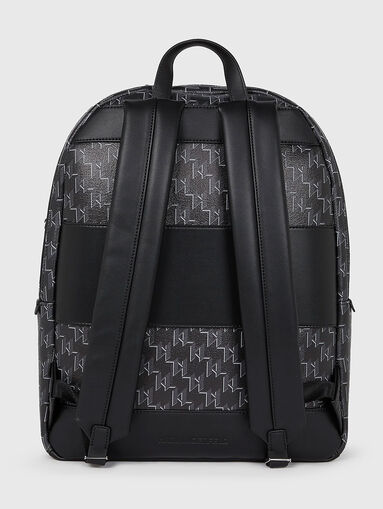 Backpack with logo print - 3
