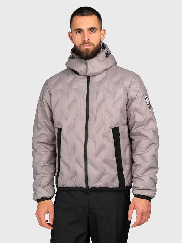 Quilted down jacket  - 1