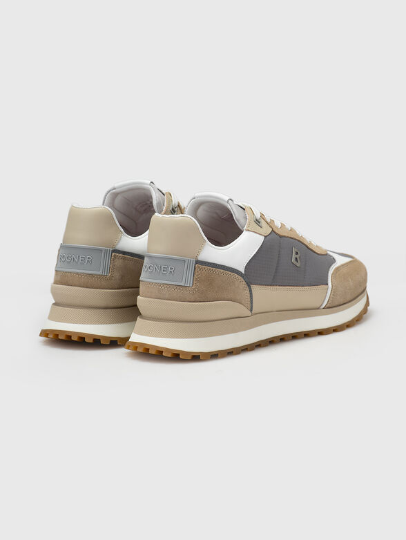 tNEWPORT 10 C textile and suede sneakers - 3