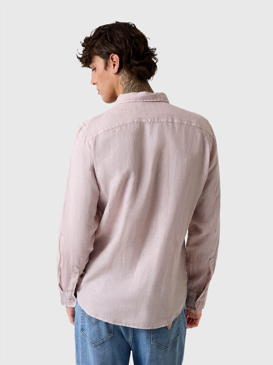 Linen striped shirt - 2