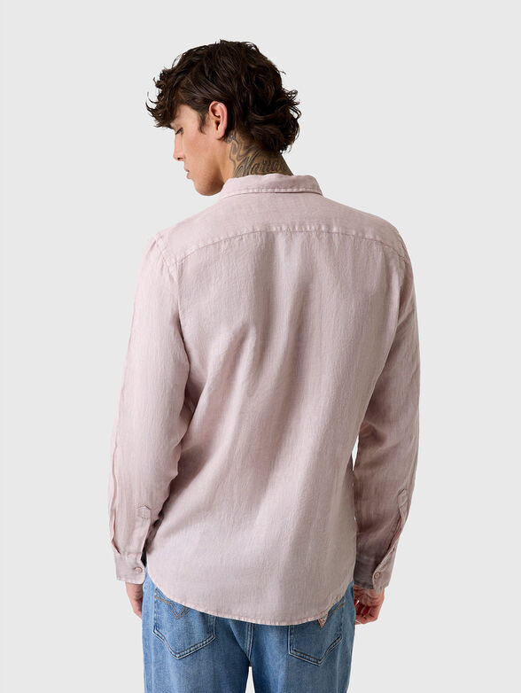 Linen striped shirt - 2