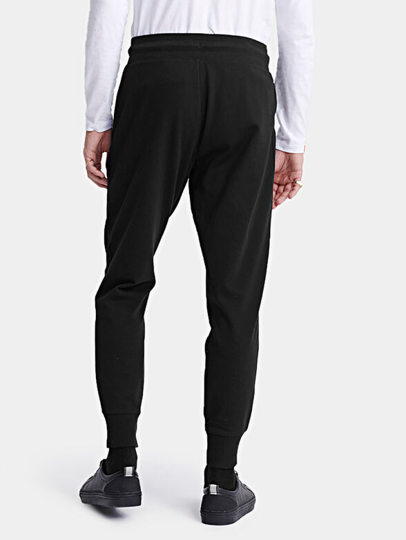 COLLECTIVE Cotton joggers in black - 3