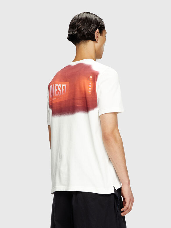 Cotton T-shirt with logo print - 3
