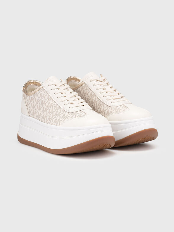 Sports shoes with logo print - 2