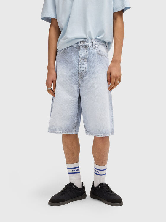 AMAN denim shorts - 1