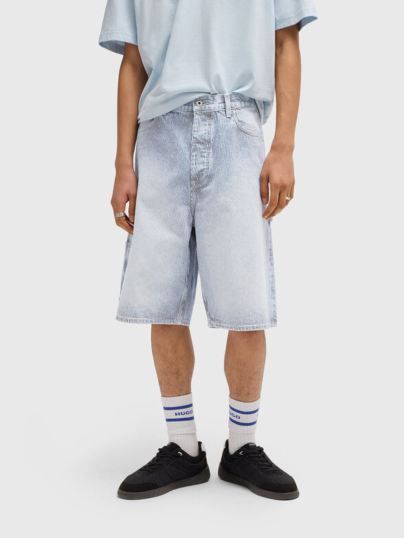 AMAN denim shorts - 1